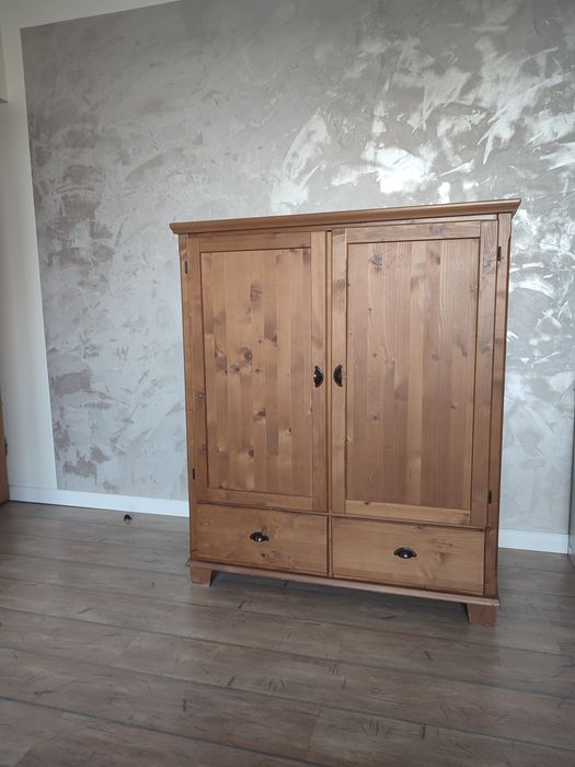 IKEA szafka TV Hamnes drewno