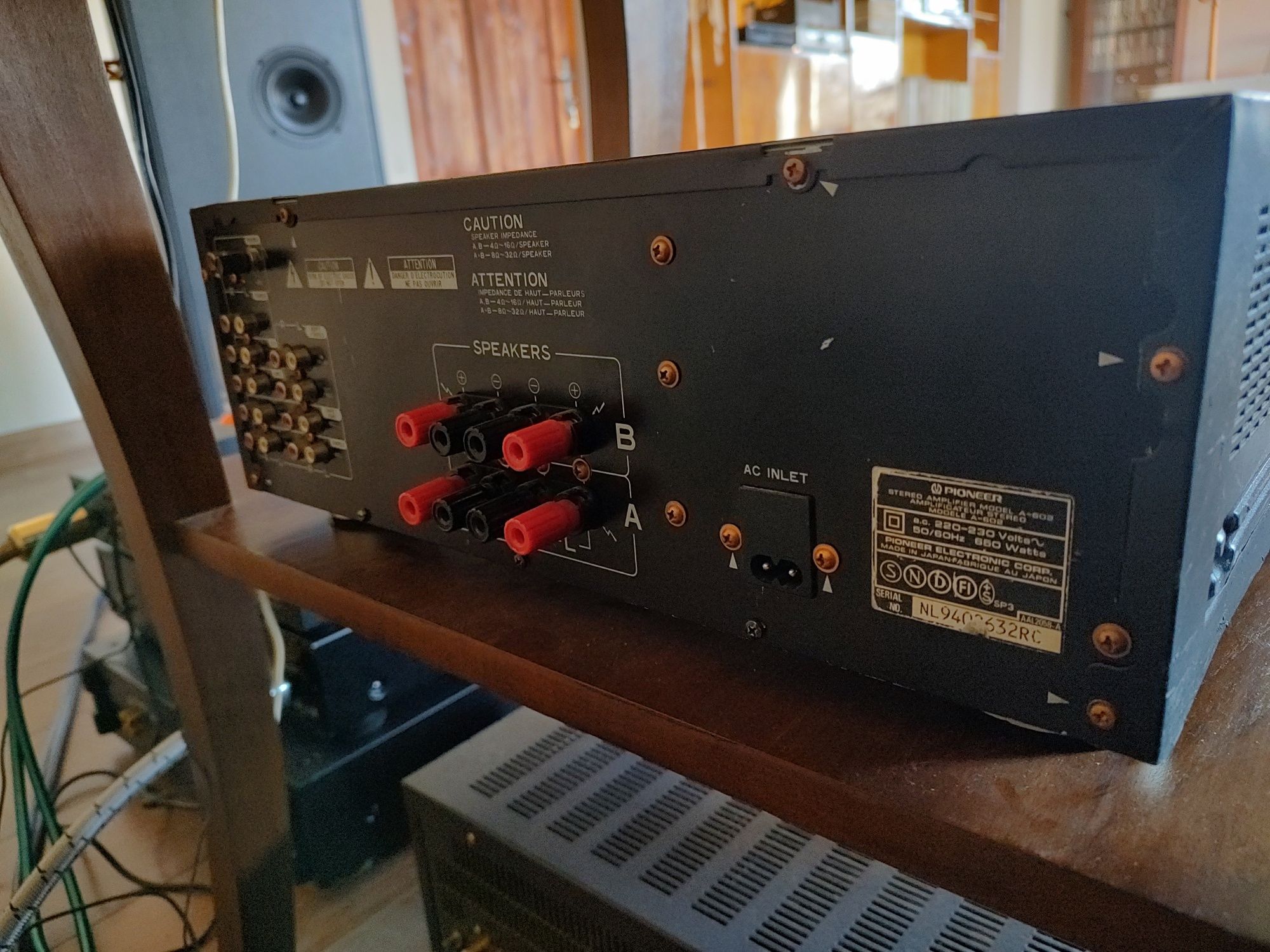 Wzmacniacz Pioneer A602 po serwisie