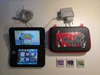 Nintendo 3DS XL + 5 gier