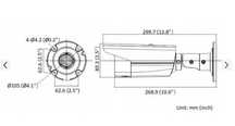 Kamera IP HIKVISION DS-2CD2T43G2-4I 4Mpx , AcuSense, IR80