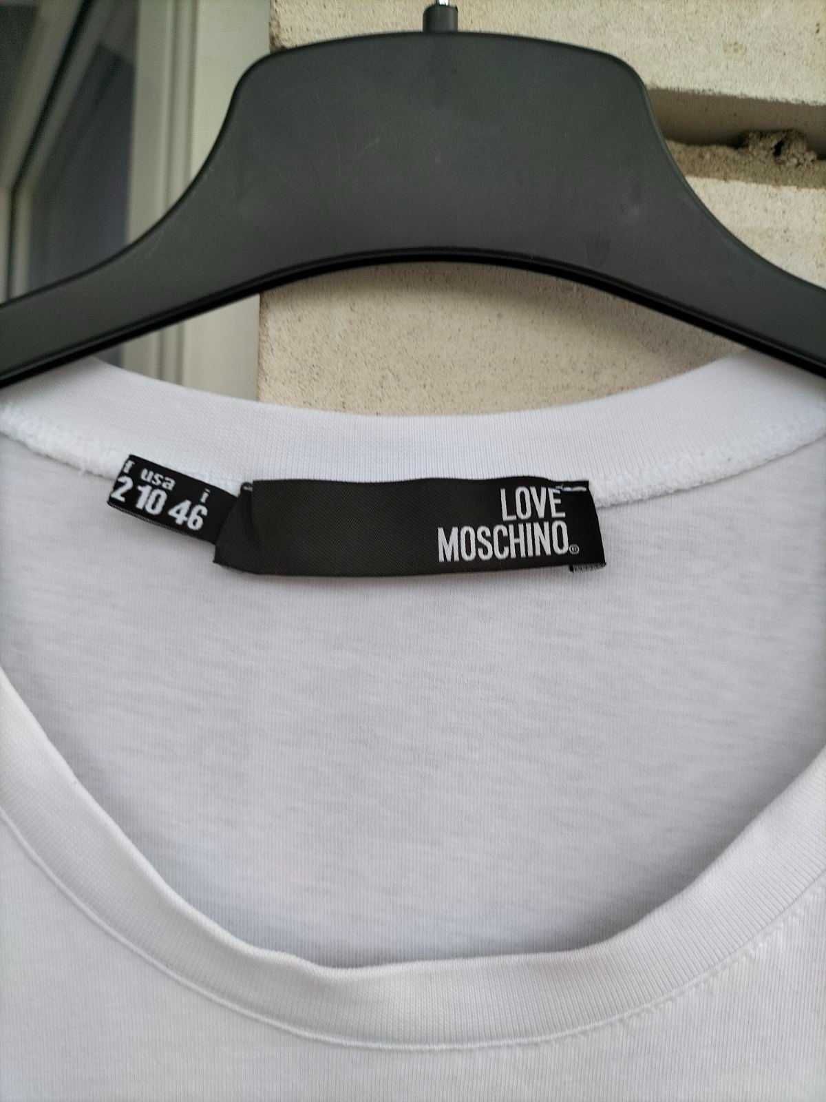 Фірмова хлопкова футболка Moschino! Оригінал!