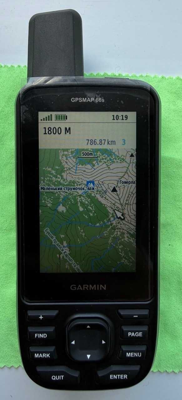 GPS Навігатор - Garmin GPSMAP 66s зі встановленими картами