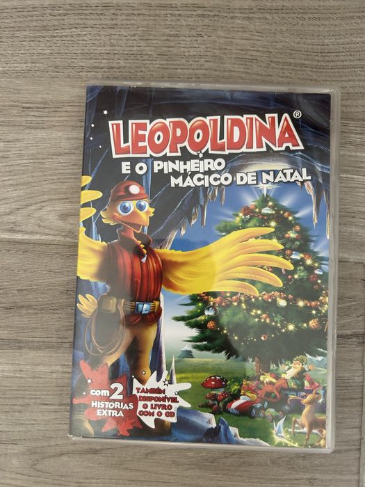 Leopoldina – O Pinheiro Mágico de Natal (DVD Como Novo)