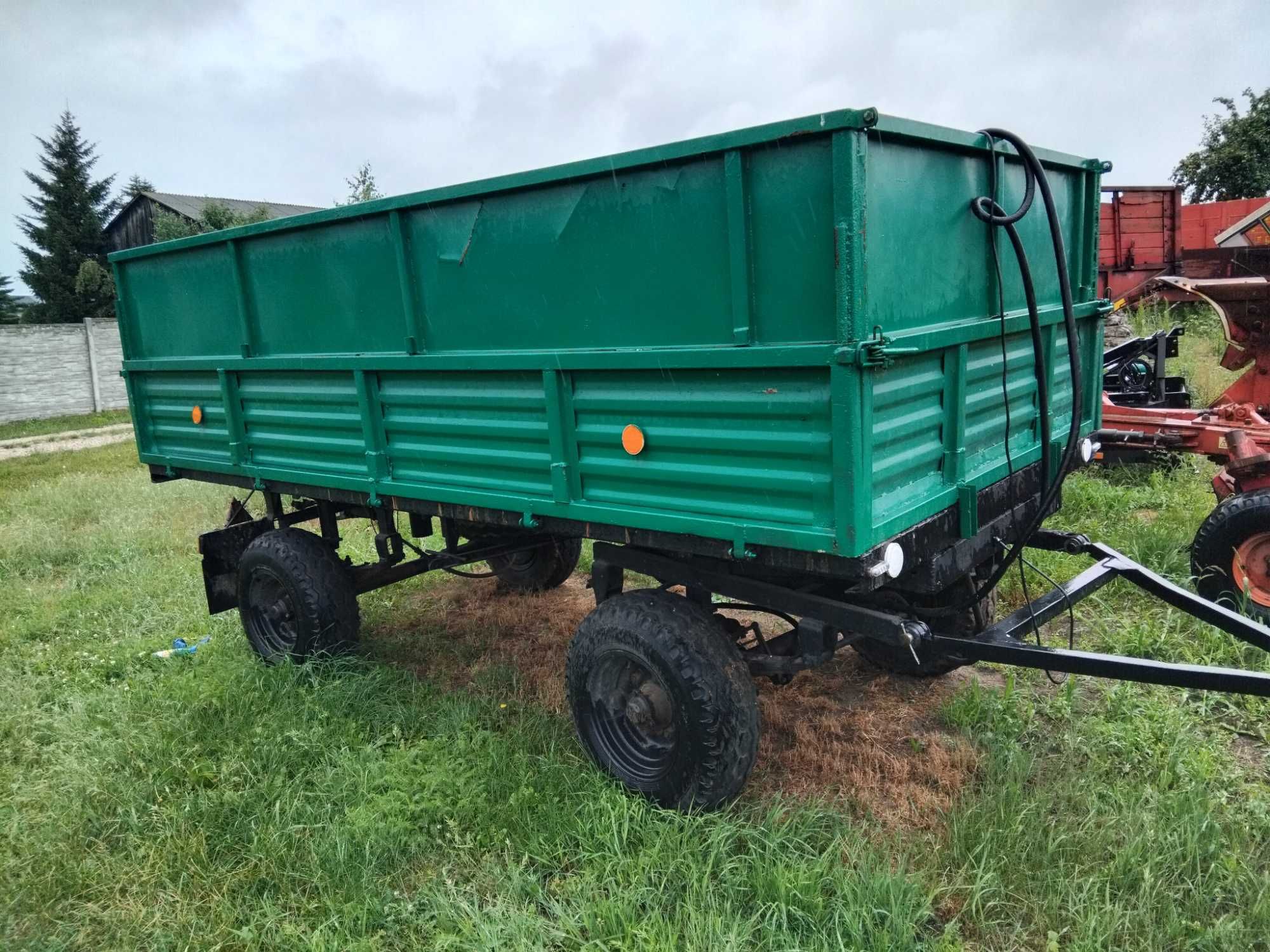 Przyczepa wywrotka HL 1211.transport