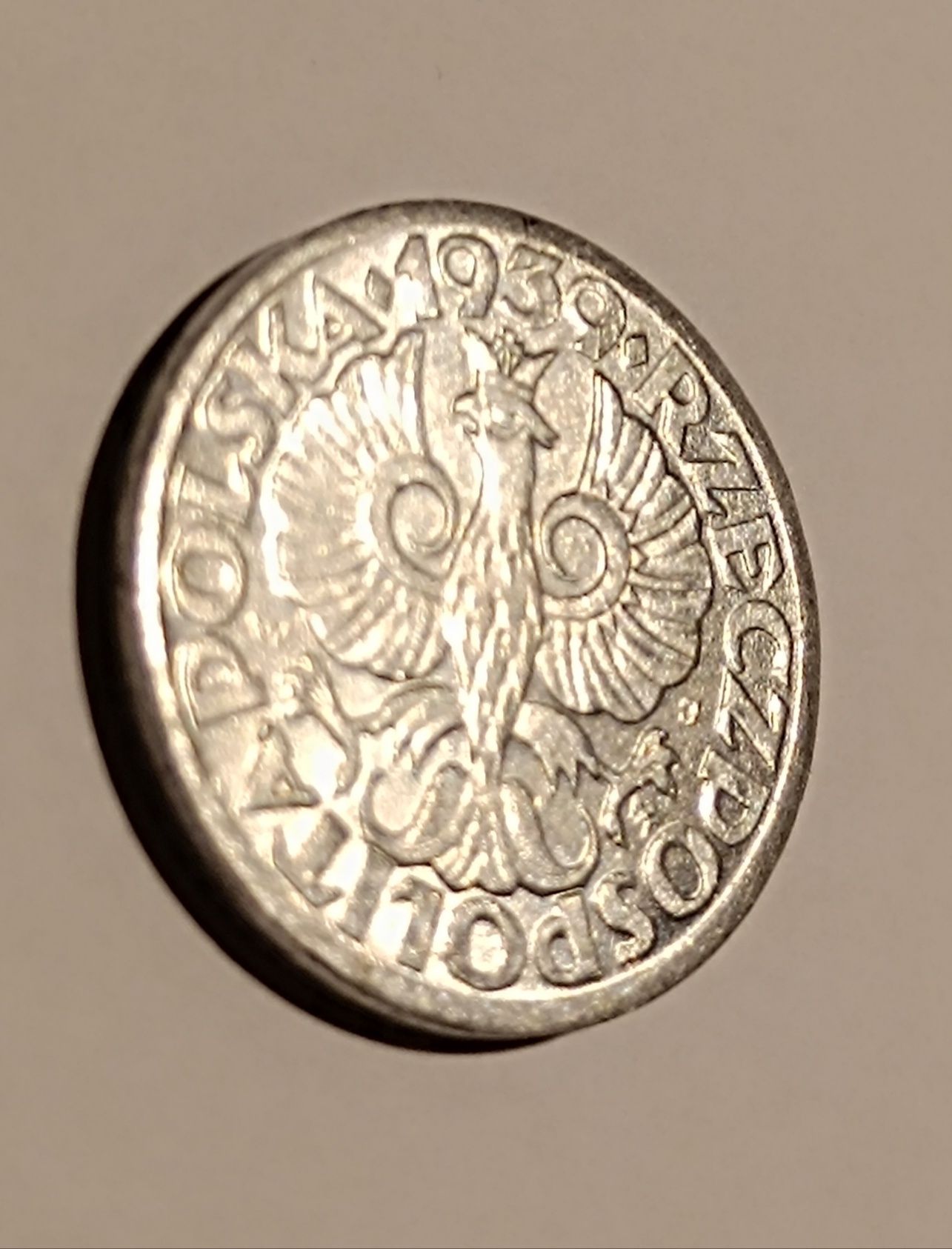 Moneta II RP. 2 grosze 1939, PRÓBA,