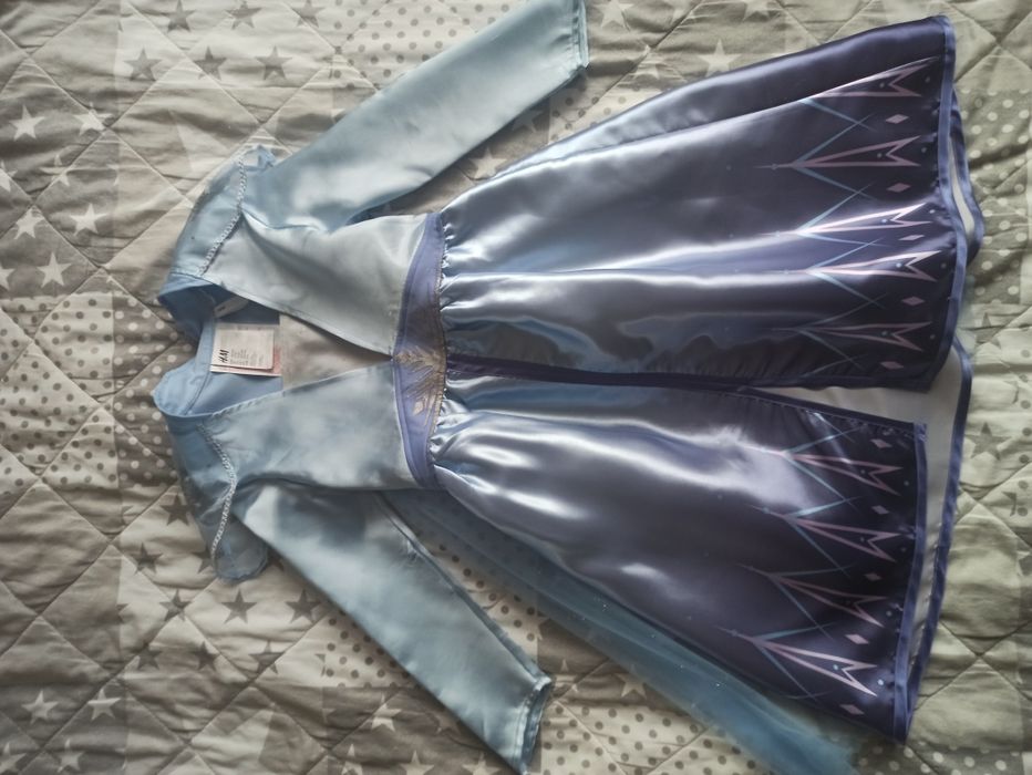 Przebranie Elsa Kraina Lodu H&M 110/116