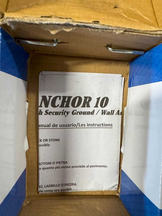 Oxford kotwa do betonu Anchor 10 do podłogi lub na ścianę 120x85x50 mm