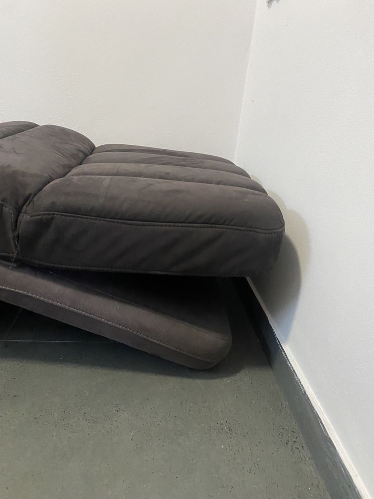 Szezlong sofa fotel składany podłogowy  kanapa leżanka