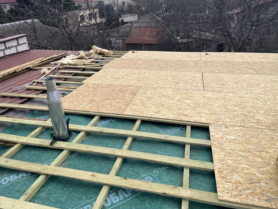 Кровельные работы Монтаж Черепицы Реконструкция Ремонт Утепление Крыши