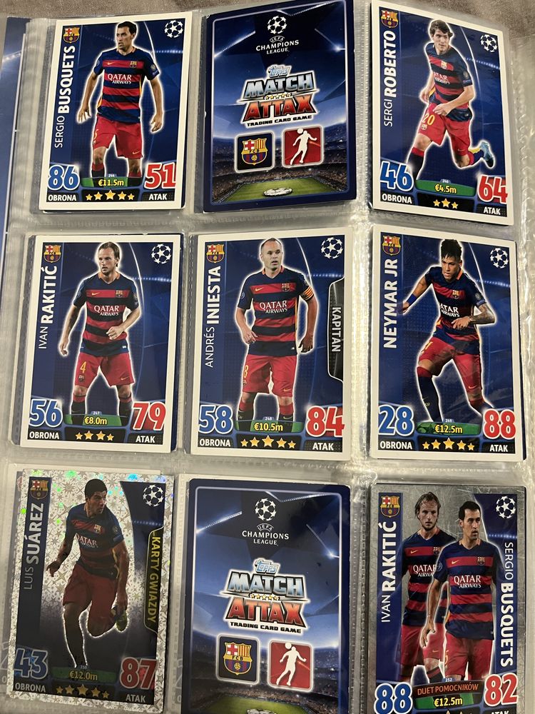 Match Attax 2015 Champions league