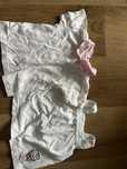 dwie bluzki rozmiar 62 i 68 hello kitty białe H&M