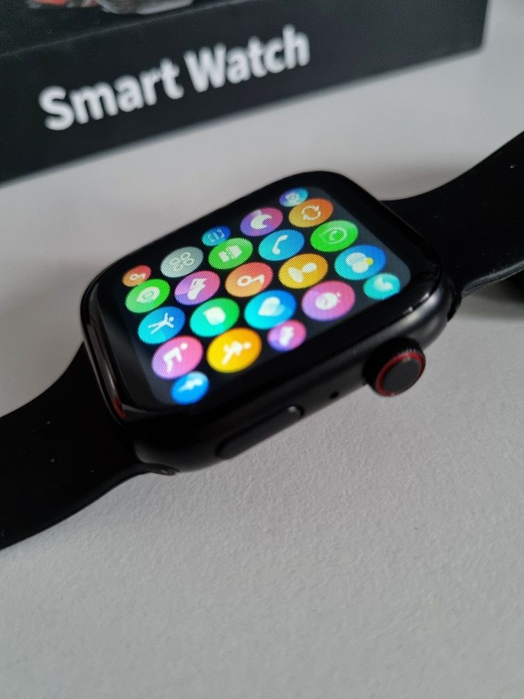 Smartwatch czarny IOS i Android