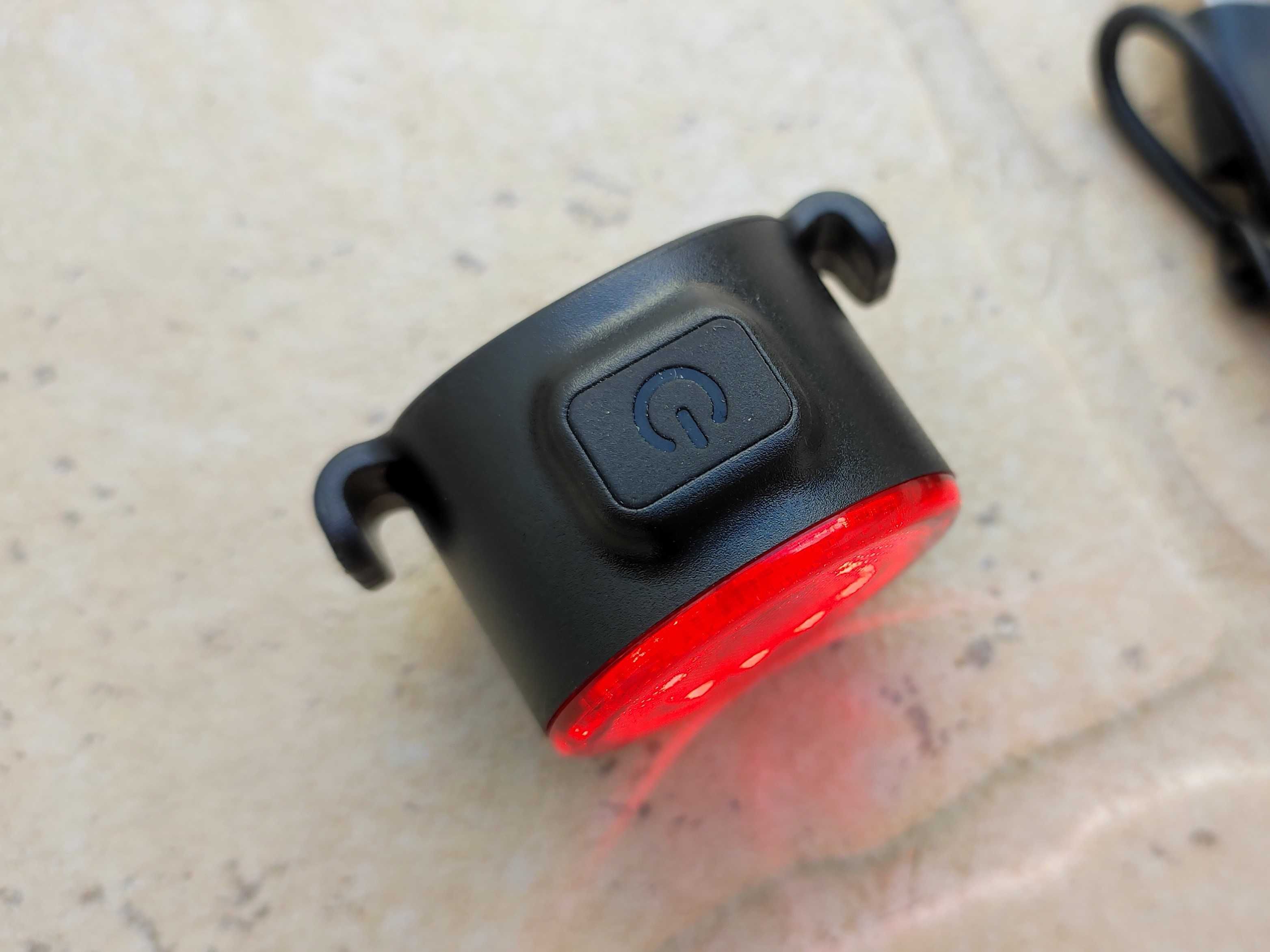 Luz LED Bicicleta Traseira Recarregável USB