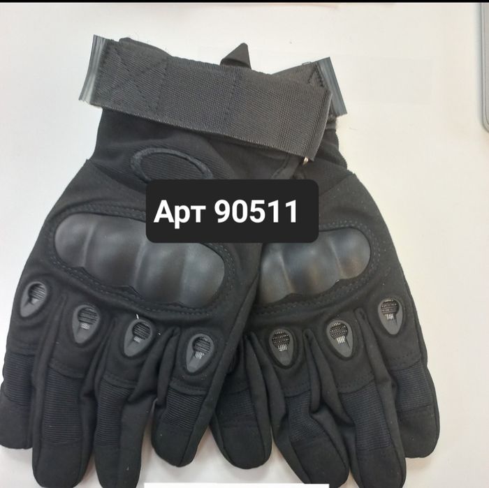 Тактичні рукавиці чорні 3 моделі в наявності