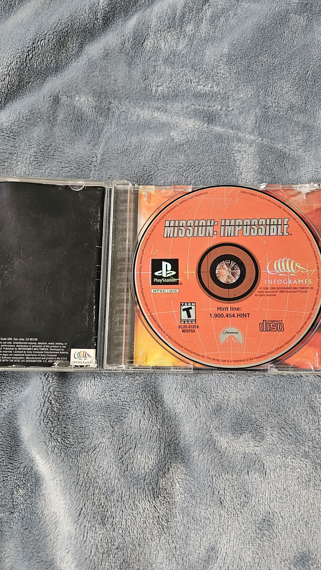 Mision impossible ps1 usa