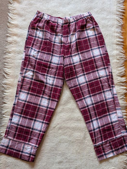 Piżama bawełniana, flanelowa damska