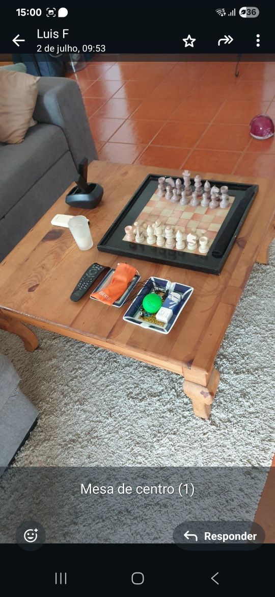 Móveis madeira maciça estilo mexicanono
