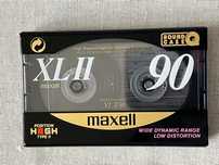 Kaseta magnetofonowa maxell XL II 90