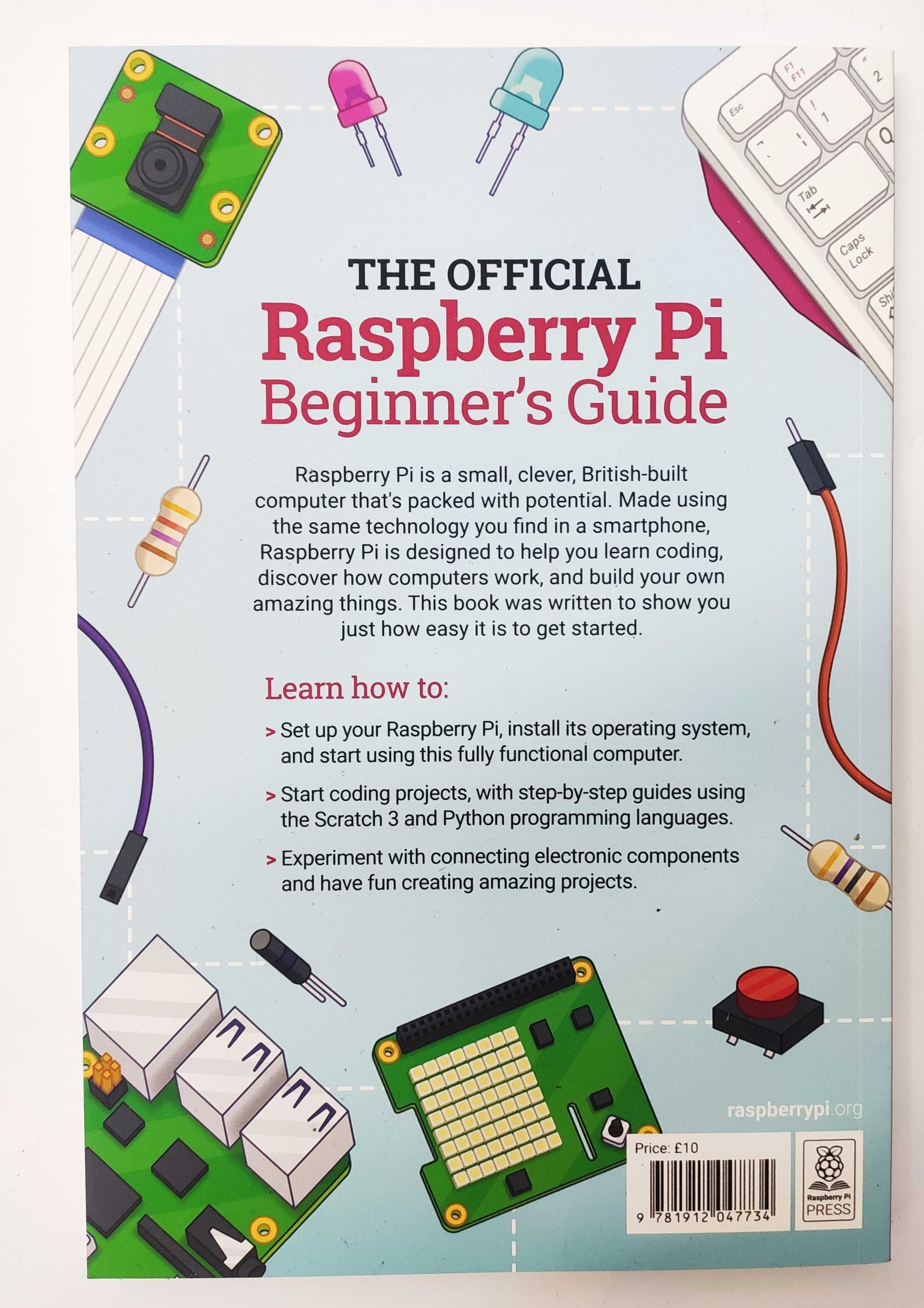 Nowa książka The Official Raspberry Pi Beginner's Guide