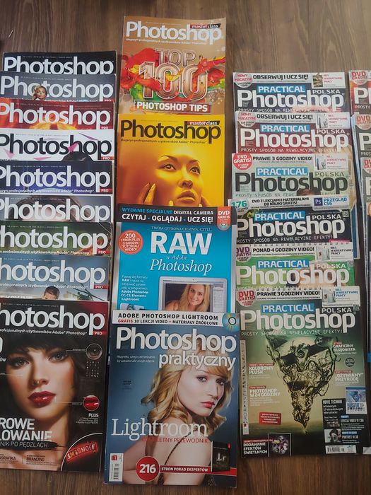 Czasopismo Photoshop Kreatywny, Photoshop Pro, practical Photoshop...