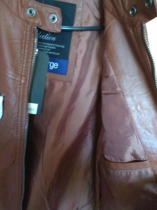 Kurtka skórzana Camel XL nowa