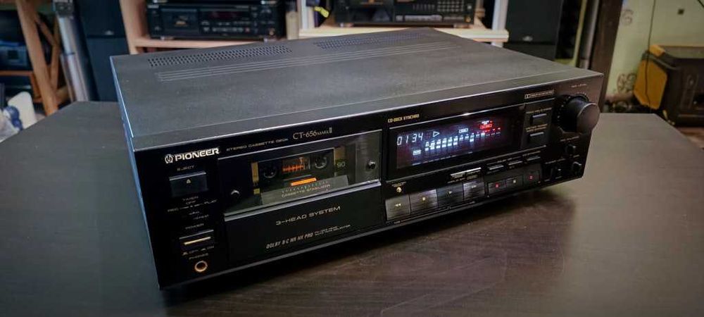 Касетна дека Pioneer CT-656 Mark II Japan + касети