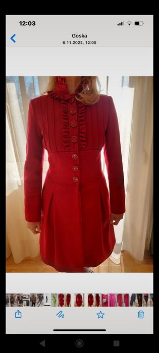 Sprzedam piękny płaszczyk firmy Moschino