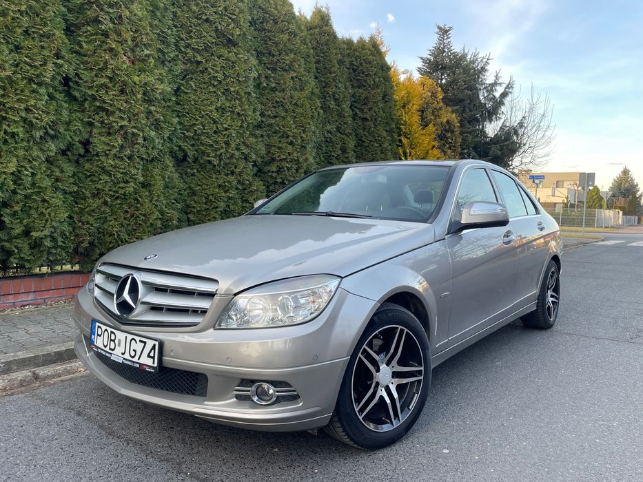 Mercedes Benz C200 + LPG * 2007r * Półskóry * Klima * Szyberdach **
