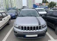 Аэроперемычки N 82 P 39 на рейлинги Jeep Compass 2011 - 2017 г.