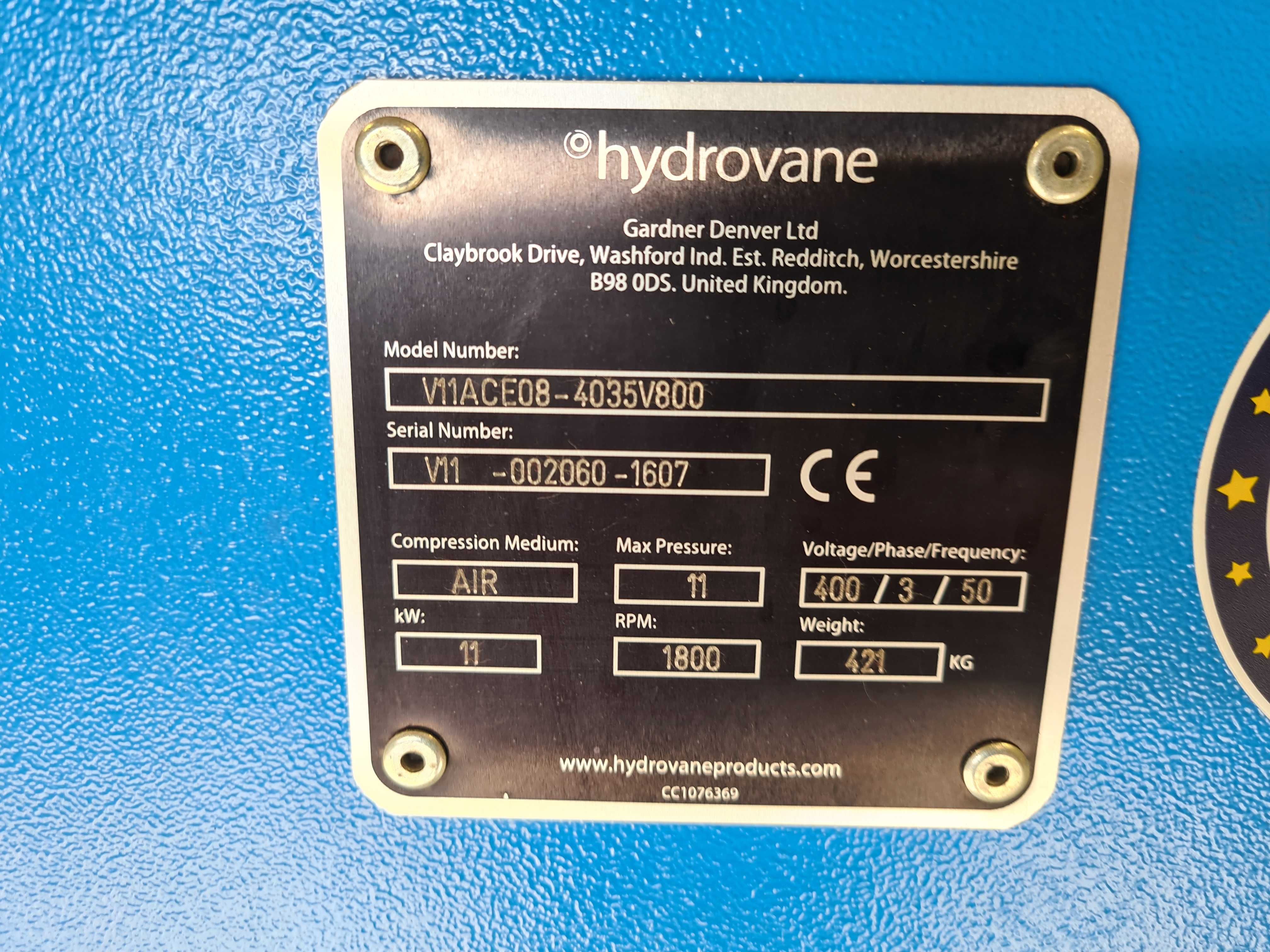 Sprężarka łopatkowa HYDROVANE HV 11