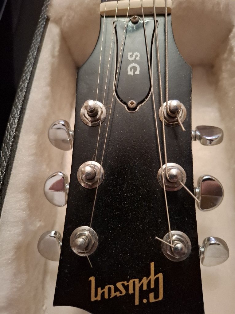 Gibson SG White Mirror Jazz z limitowanej wersji