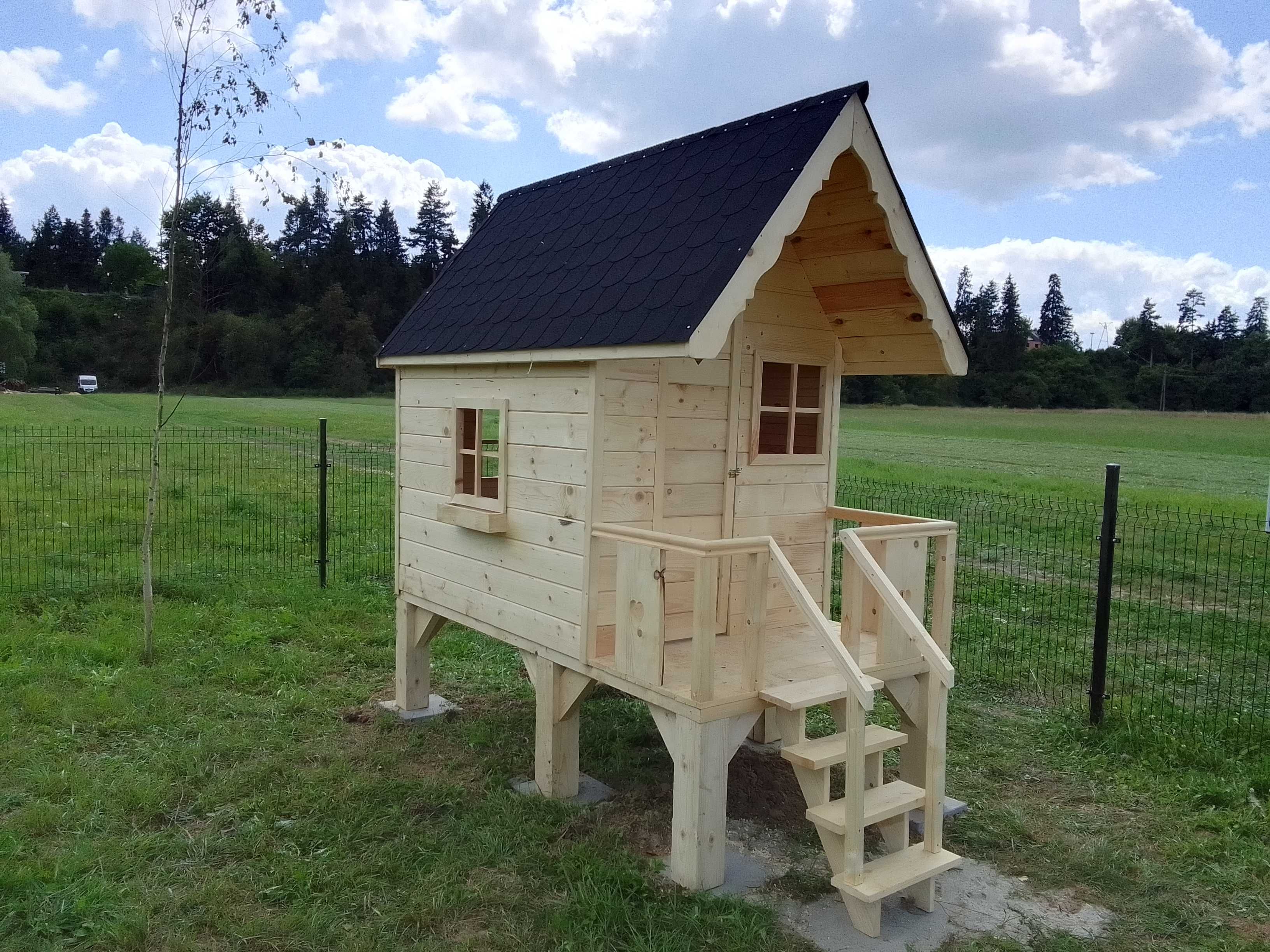 Domek drewniany dla dzieci Góralski plac zabaw STOLARZ
