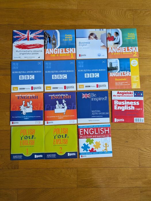 Zestaw 15 płyt do nauki j. angielskiego Business English