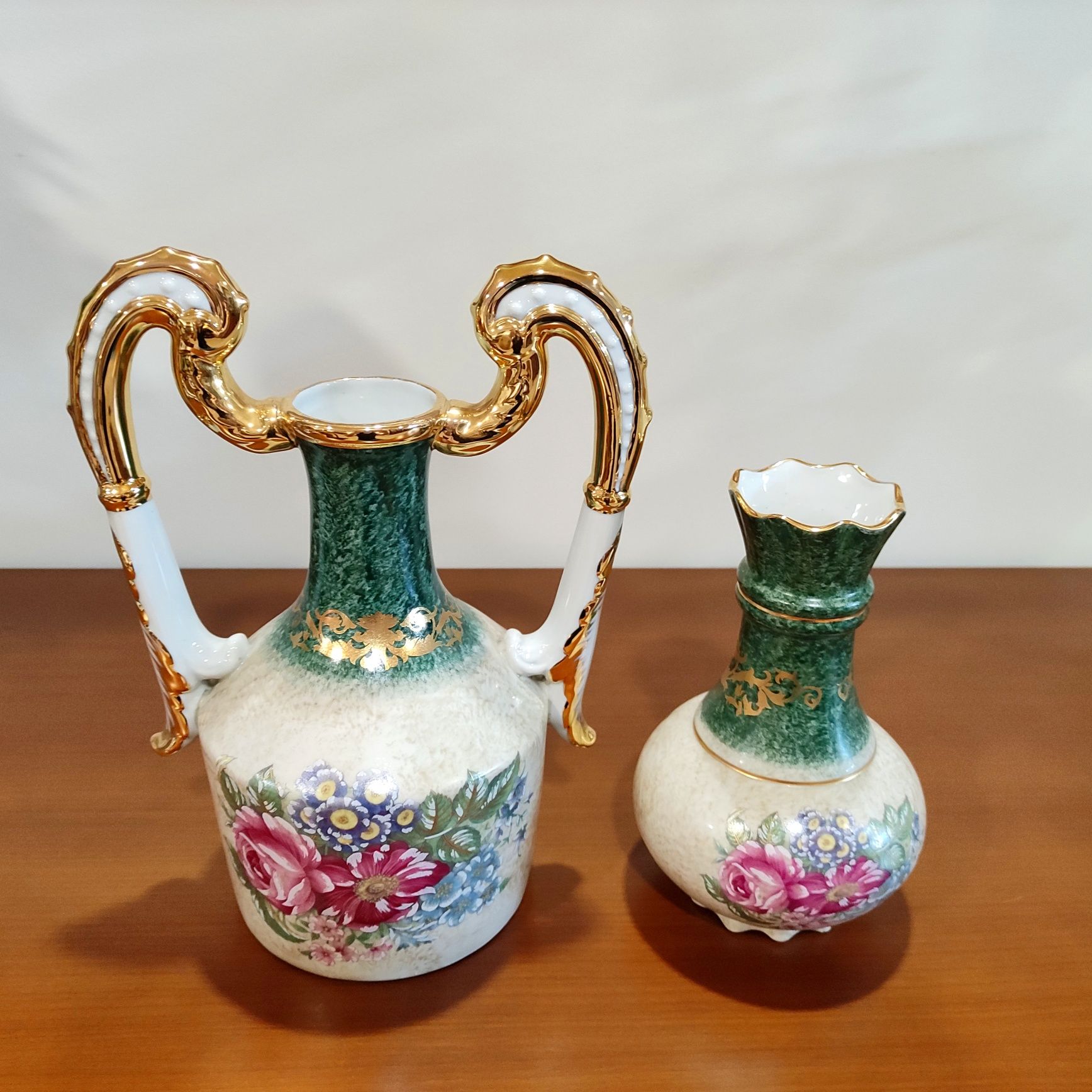 Decorações vintage em porcelana