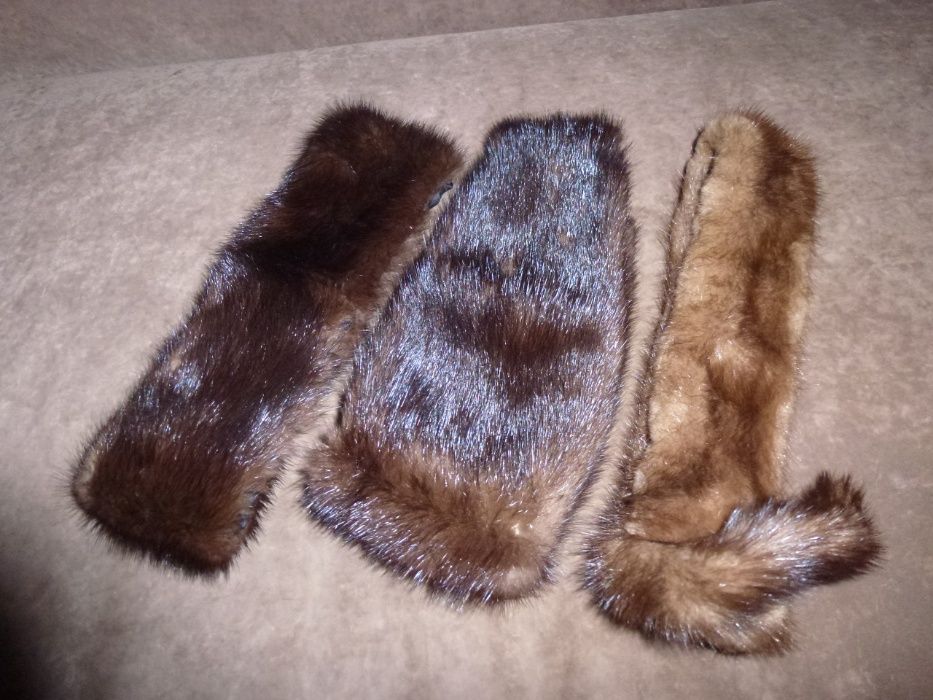 Opaska z naturalnej norki