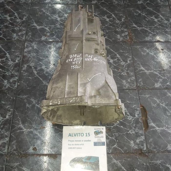 Caixa velocidades manual 5v Bmw E46 320D M47 150cv   Ref: 1065 401 045   1065401045