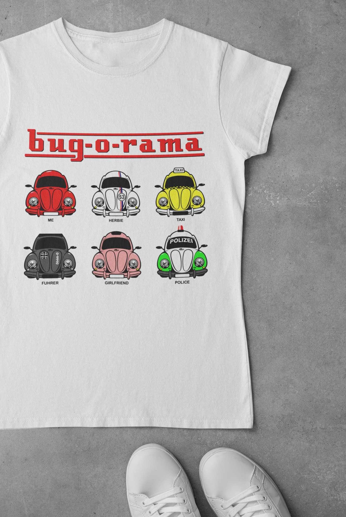 T-shirt Valkswagen Carocha "Bug-o.rama"