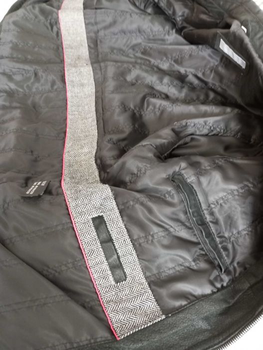 Essentials Kurtka męska skórzana czarna rozm.XL