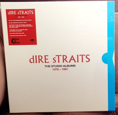 DIRE STRAITS  STUDIO Albums - Vinyl box, 6xLP,  Folia!