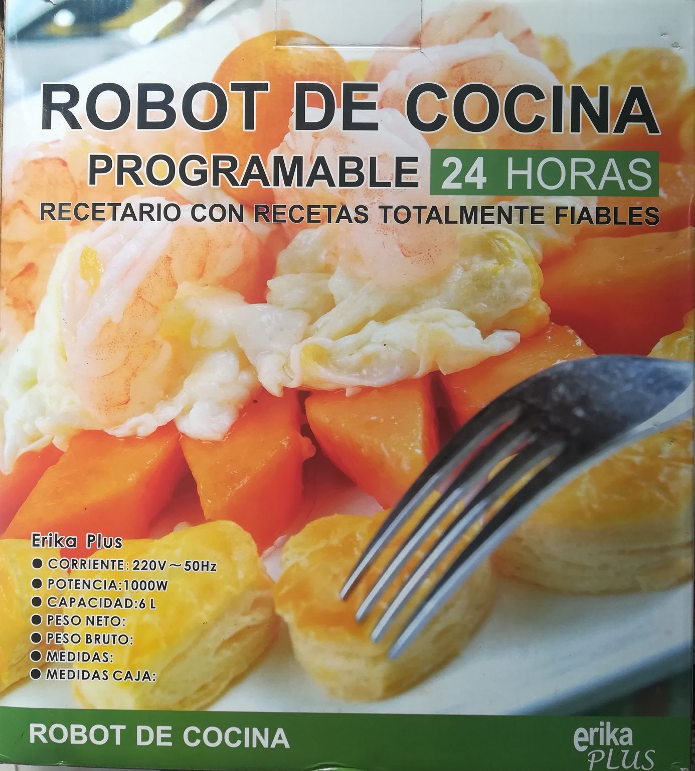 Robot de Cozinha (NOVO) - Erika Plus