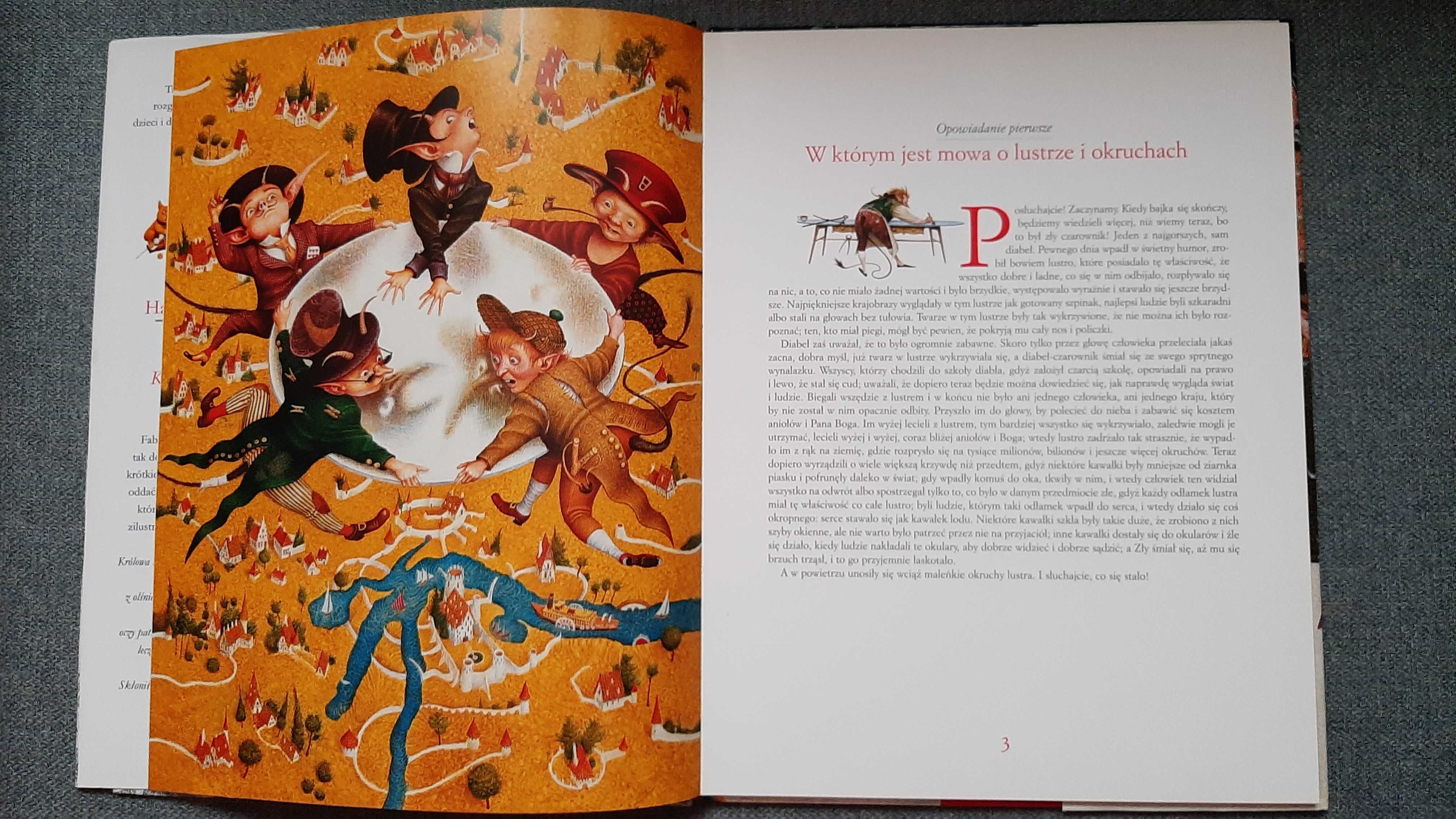 Królowa Śniegu Hans Christian Andersen ilustracje Vladyslav Yerko