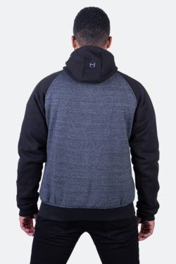 Urban Sport Aramid MC Hoodie Black Motard