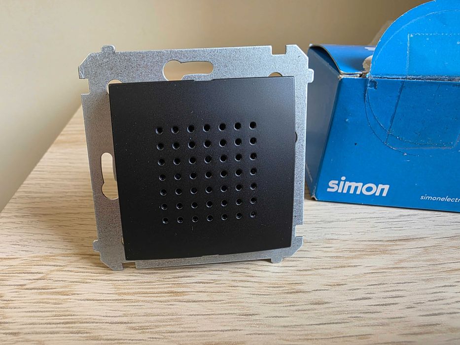 Simon 54, głośnik do ramki, czarny mat