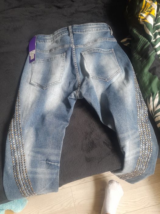 Spodnie jeans sexy woman