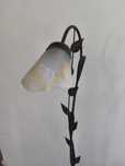 Lampa miedziana pokojowa stojąca