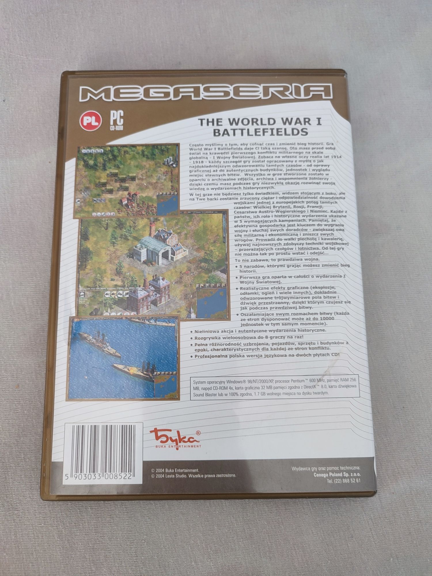 Gra The World War I Battlefields + Battlefield 1942 demo
