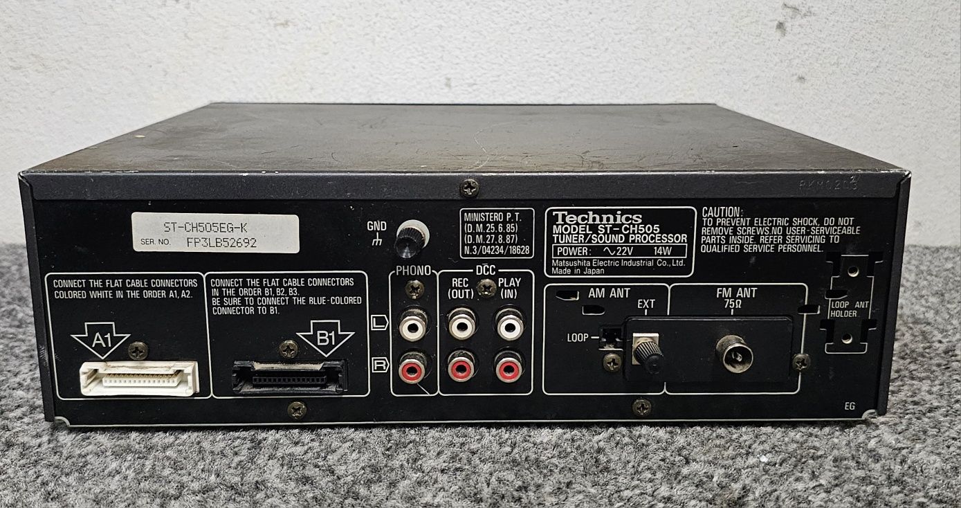 Tuner Sound Processor TECHNICS ST-CH505. Wysyłka 0 zl