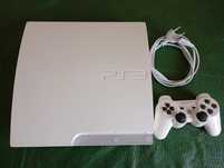 Konsola PS3 slim Biała