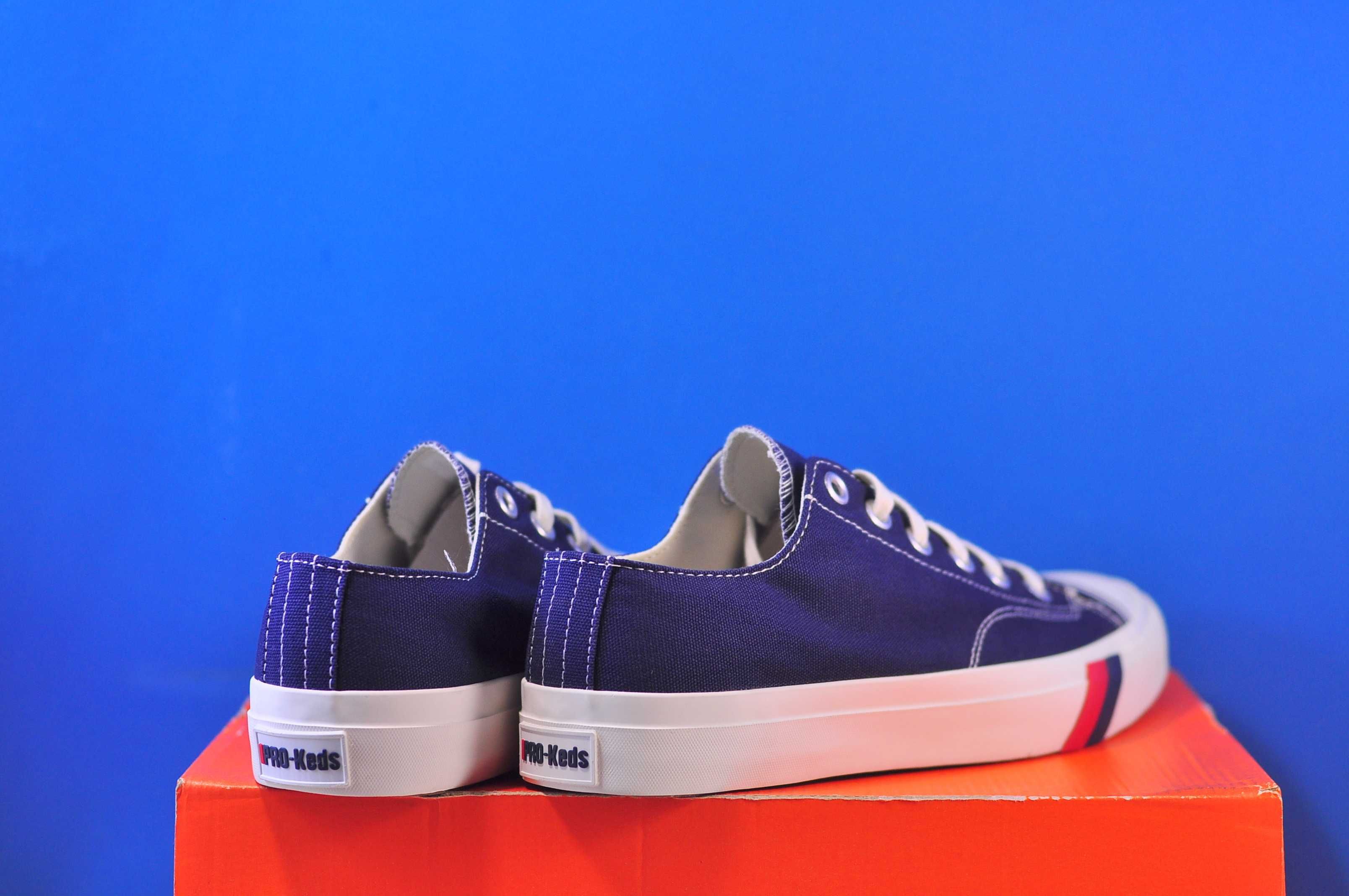 Кросівки Pro-Keds Royal Plus Canvas Blue  , Royal Low Canvas Bordeaux