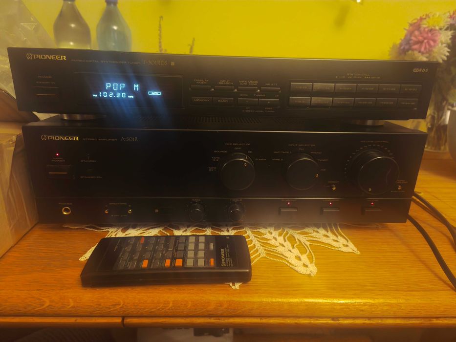 Stereo tuner ,wzmacniacz Pioneer F-301RDS,A-501R